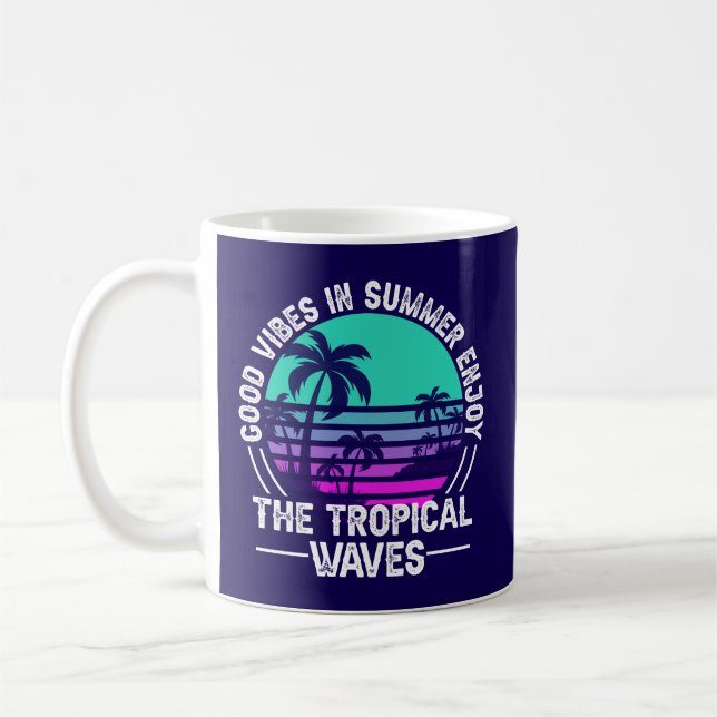 Mug Vibes d'été tropicales-82646 (Gauche)