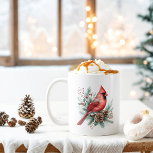 Mug Vibes d'hiver Cardinal du Nord -