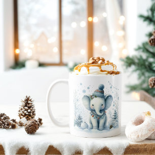 Mug Vibes d'hiver Eléphant -