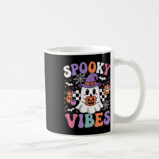 Mug Vibes éffrayant Ghost Retro Super Halloween Kids G