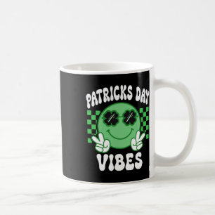 Mug Vibes Groovy de la Saint-Patrick Rétro Saint-Patri