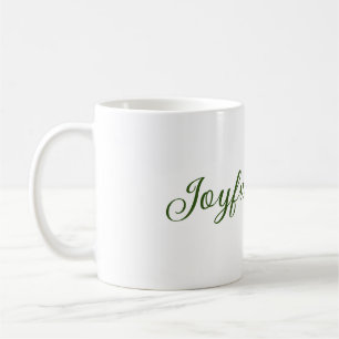 Mug Vibes joyeux Noël vert nom de famille