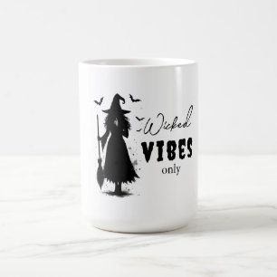 Mug "Vibes perdues seulement" - Sorcière noire Hallowe