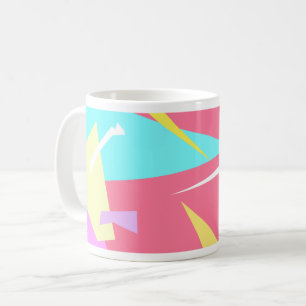Mug Vibes positives couleurs pastel Abstrait