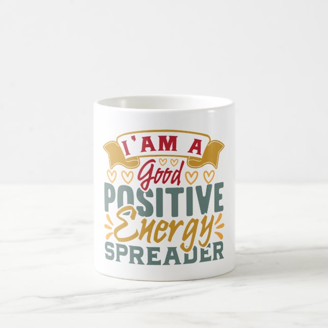 Mug Vibes positives | Devis motivationnel (Centre)
