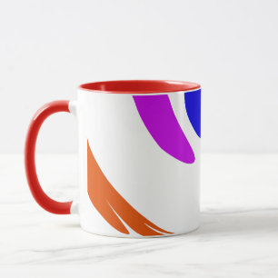 Mug Vibrant Art moderne inspirationnel et de couleur c