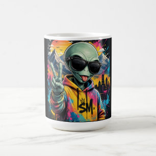 Mug Vibrations d'Alien Drôles