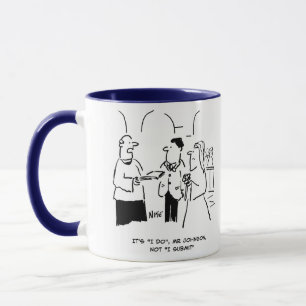 Mug Vicar sur Mariage dit à Bridegroom de dire "je le 