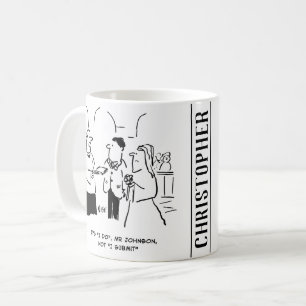 Mug Vicar sur Mariage dit à Bridegroom de dire "je le 