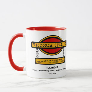 Mug Victoria Station Restaurants de l'Illinois 1977-19