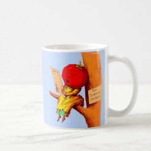 Mug Victorian carte de commerce tomate chef femme
