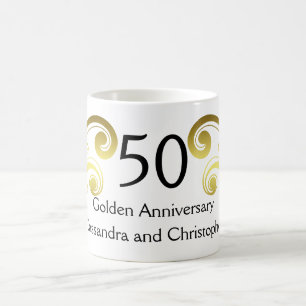 Mug Victorian tournoie l'anniversaire des mariages d'o
