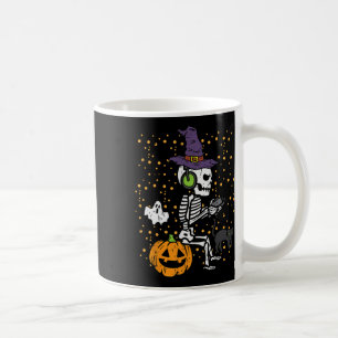 Mug Vidéo Gamer Squelette Halloween Costume Hommes gar