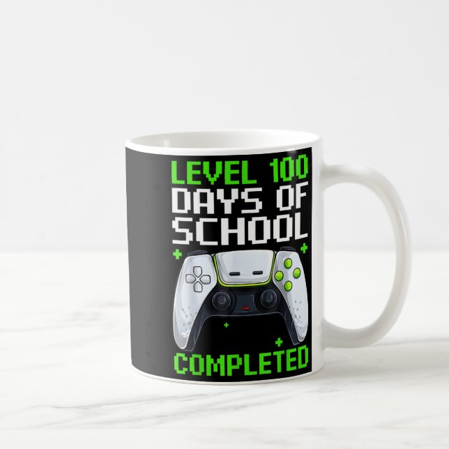 Mug Video Gamer Student 100th Day Teacher 100 Days Of  (Droite)