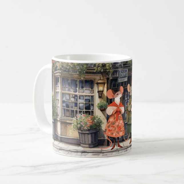 Mug Vie à Mice Town - Les petits commerçants (Devant gauche)