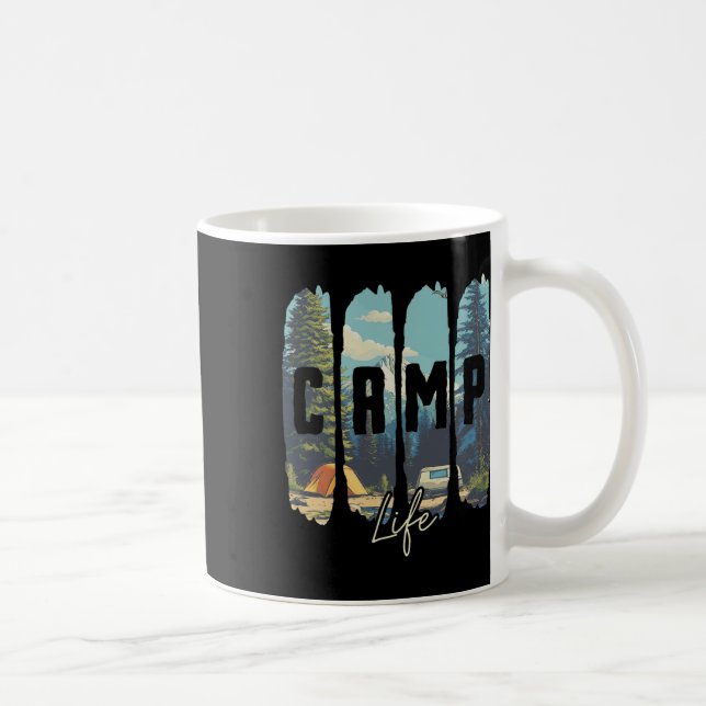 Mug Vie de camping  (Droite)