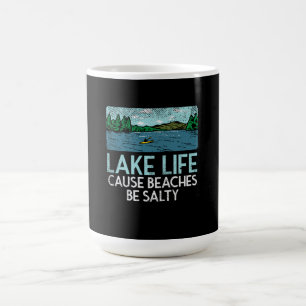 Mug Vie de lac plages salées
