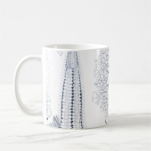 Mug Vie marine préhistorique - Crinoids, Ophiura