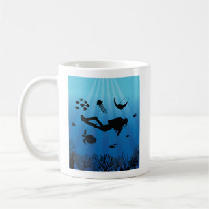 Mug Vie marine sous-marine
