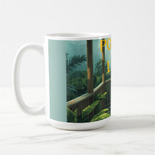 MUG VIE SUR LE PORCHE JOUR PLUVIEUX