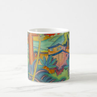 Mug Vieille maison de Kahala, par Arman Manookian,