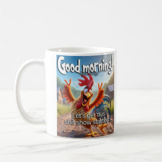 Mug "Vieillir avec attitude : Bonjour, minuit !"