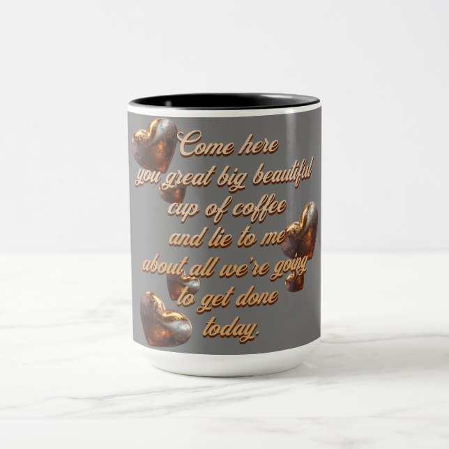 Mug "Viens ici..." Personnalisable  (Centre)