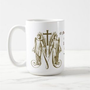 Mug Vierge catholique Marie Croix-Angels Prière Religi