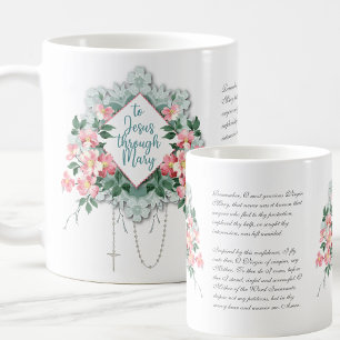 Mug Vierge Marie Jésus Rosaire Mémoire catholique