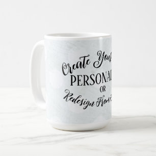 Mug Vierge personnalisable - Créez votre propre