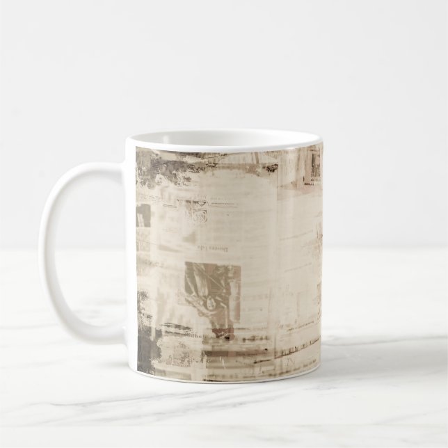 Mug Vieux arrière - plan de texture de papier grungy. (Gauche)