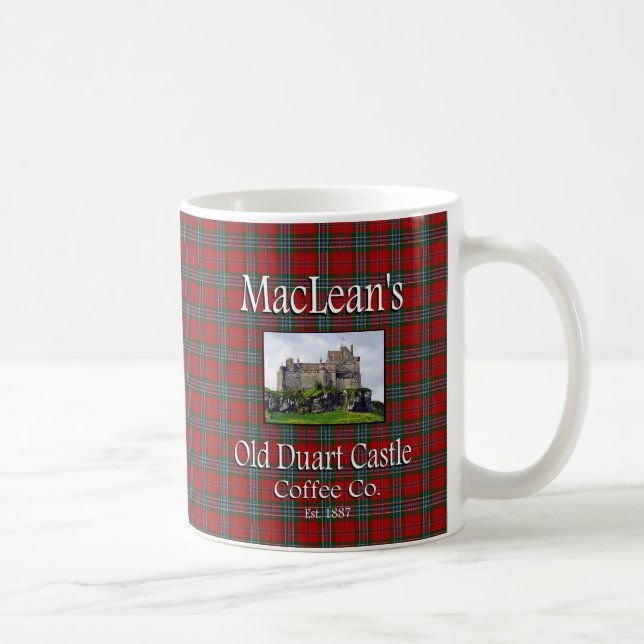 Mug Vieux café Cie. de château de Duart de MacLean (Droite)