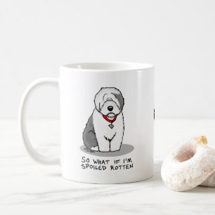 Mug Vieux chien de mouton anglais (Grey 1)