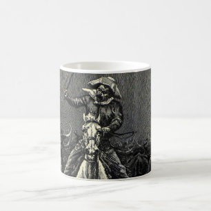 Mug Vieux Cowboys, Une Débandade par Frederic Remingto