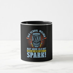 Mug Vieux souder de l'école Soudure de carrière Soudur
