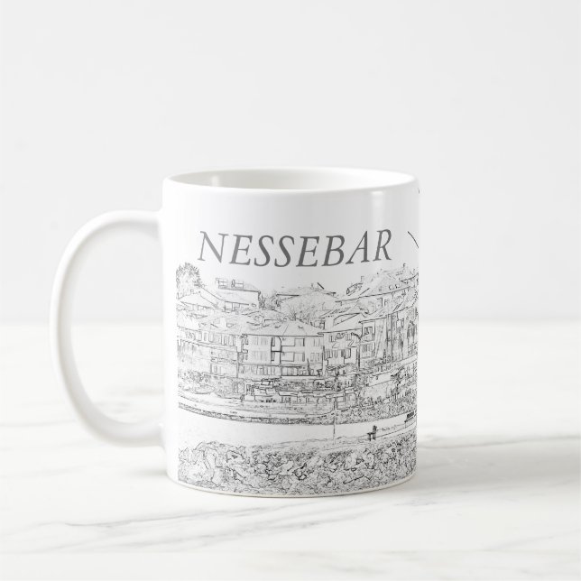 Mug View on Old Town of Nessebar (Gauche)