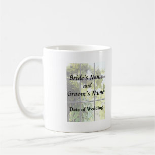 Mug Vignes vues à travers la fenêtre