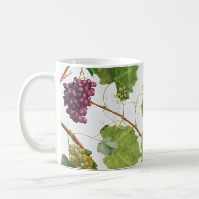 Mug Vignoble de raisins Ile grecque méditerranéenne (Gauche)