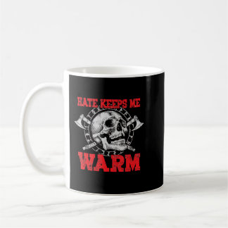 Mug Viking Hate Crâne me réchauffe
