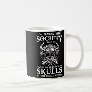 Mug Viking Nordic Valhalla Odin Funny Problème de soci