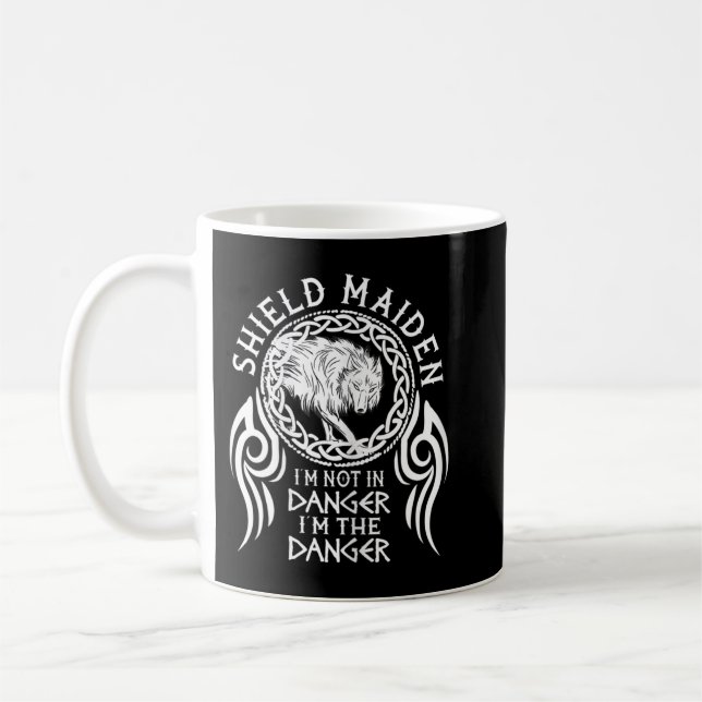 Mug Vikings viking viking fenrir shieldmaiden Lagertha (Gauche)