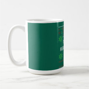 Mug Vilain Chandail de Noël Père Noël Je suis juste là