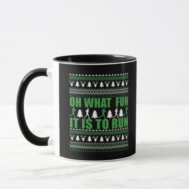 Mug Vilain pull de Noël Joyeux (Gauche)