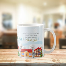 Mug Village de l'Hiver Enchanteur - Cadeau Personn