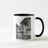 Village du Valais, début du 20ème siècle