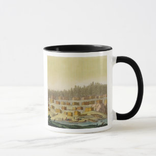 Mug Village indien, la nouvelle Géorgie, Alaska