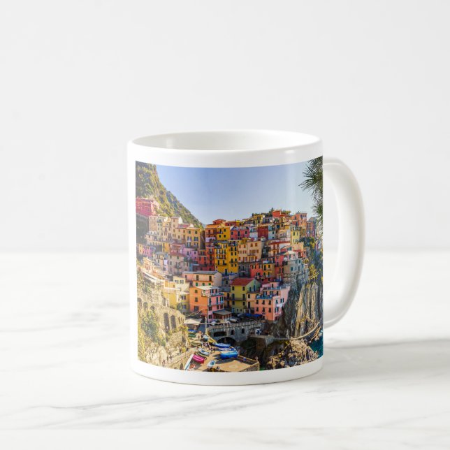 Mug Village Pittoresque, Cinque Terre, Ligurie, Italie (Devant droit)