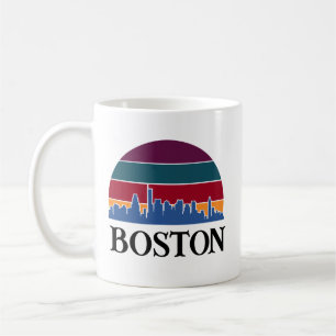 Mug Ville Vintage du Massachusetts de Boston