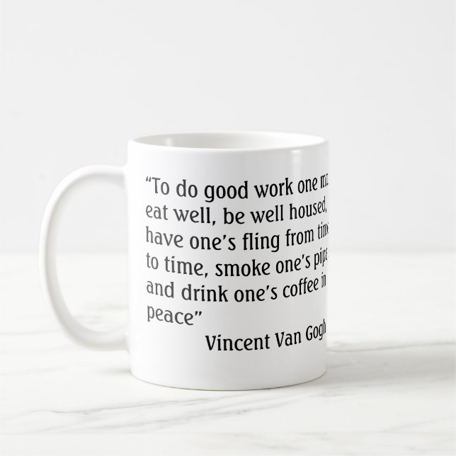 Mug Vincent Van Gogh (Gauche)