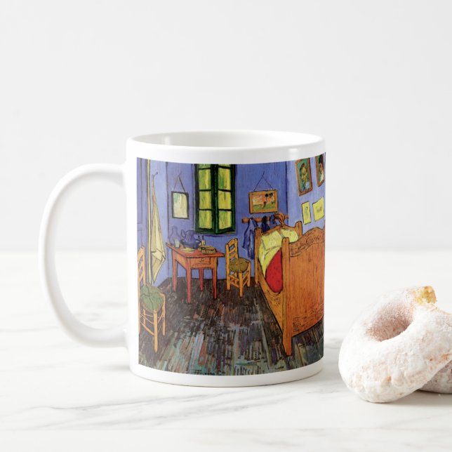 Mug Vincent van Gogh - Chambre de Vincent à Arles (Avec donut)